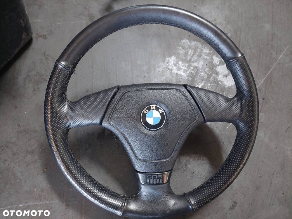 FOTEL FOTELE BOCZKI PODSUFITKA PODŁOKIETNIK KIEROWNICA WNĘTRZE BMW E46 - 6