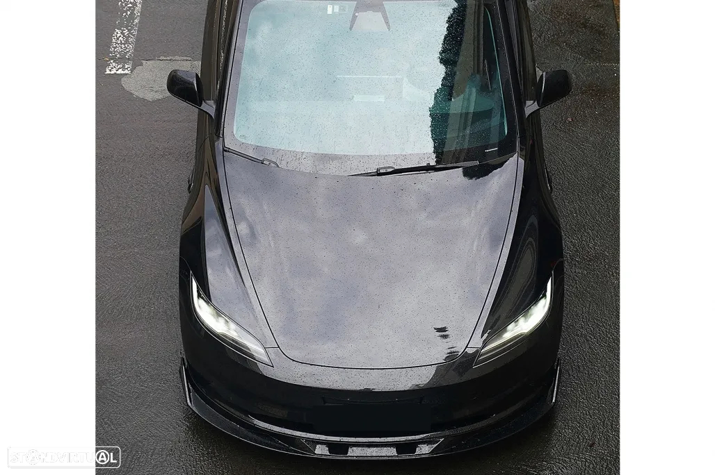 Conjunto Tesla Model 3 Spoiler, Aileron, Laminas e Difusor - 21