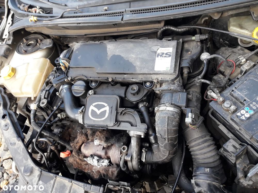 Mazda 2 02-07  DY Silnik 1.4 Citd hdi  igła 178 tyś  wtryski turbina alternator pompa belka felga - 3