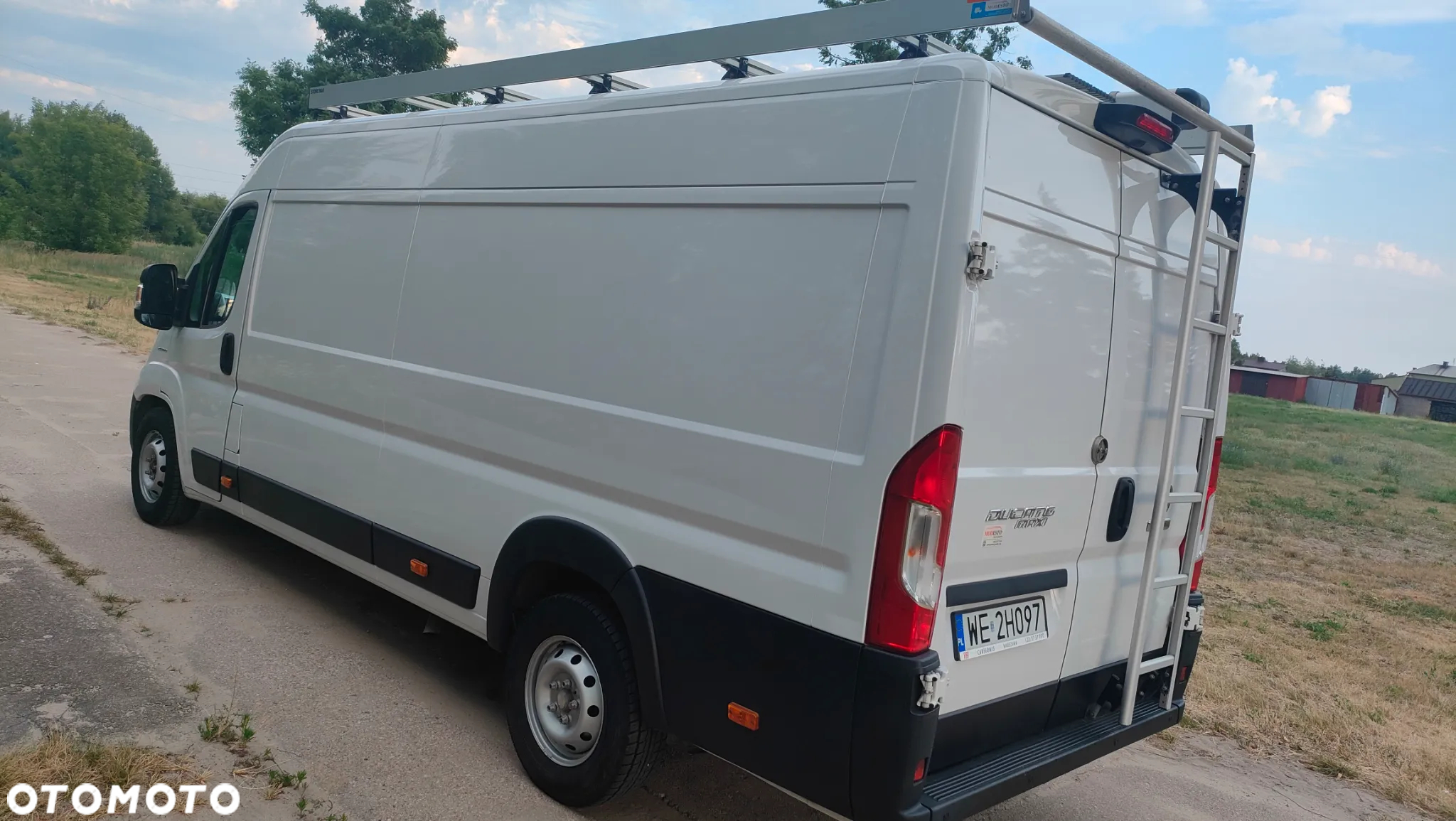 Fiat Fiat DUCATO L4H2 MAXI SILNIK 2,3 IVECO 140KM 113 Tyś km SALON PL SERWIS DO OSTATNIEGO Km TEMPOMAT KAMERA COFANIA KLIMA BAGAŻNIK DACHOWY    VAT 1 - 26