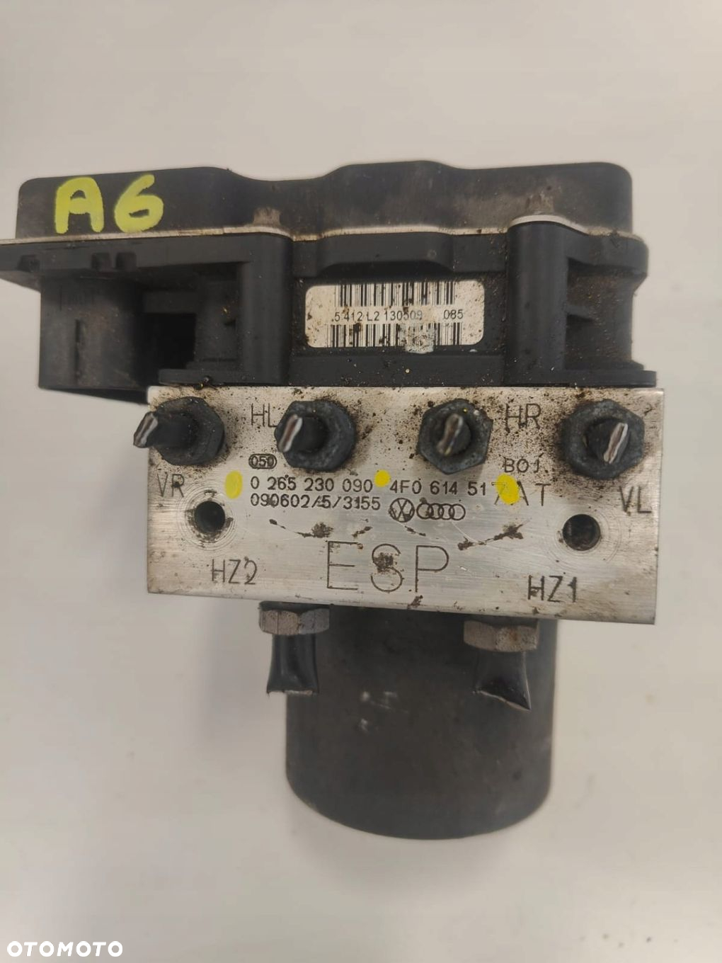 Audi a6 c6 4F0910517AK 4F0614517AT STEROWNIK POMPA ABS - 2