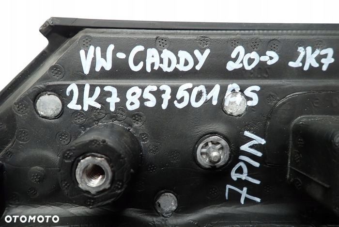 VW CADDY 20- lusterko lewe 9 PIN - 8