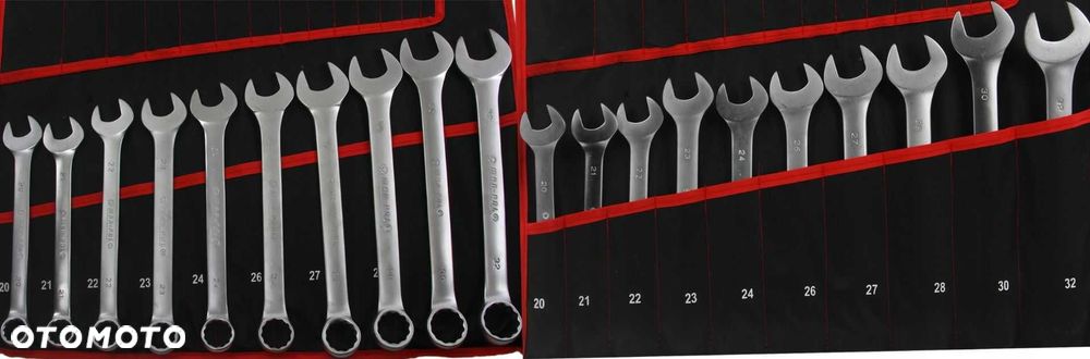 KLUCZE płasko oczkowe GIĘTE TORX PRZEWODÓW C 47szt - 3
