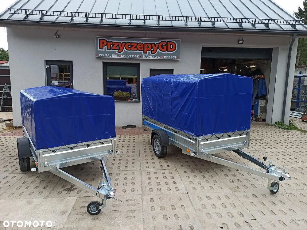 Faro Przyczepa SOLIDUS 263x125 otwierane burty przód i tył, DUŻY WYBÓR - 7