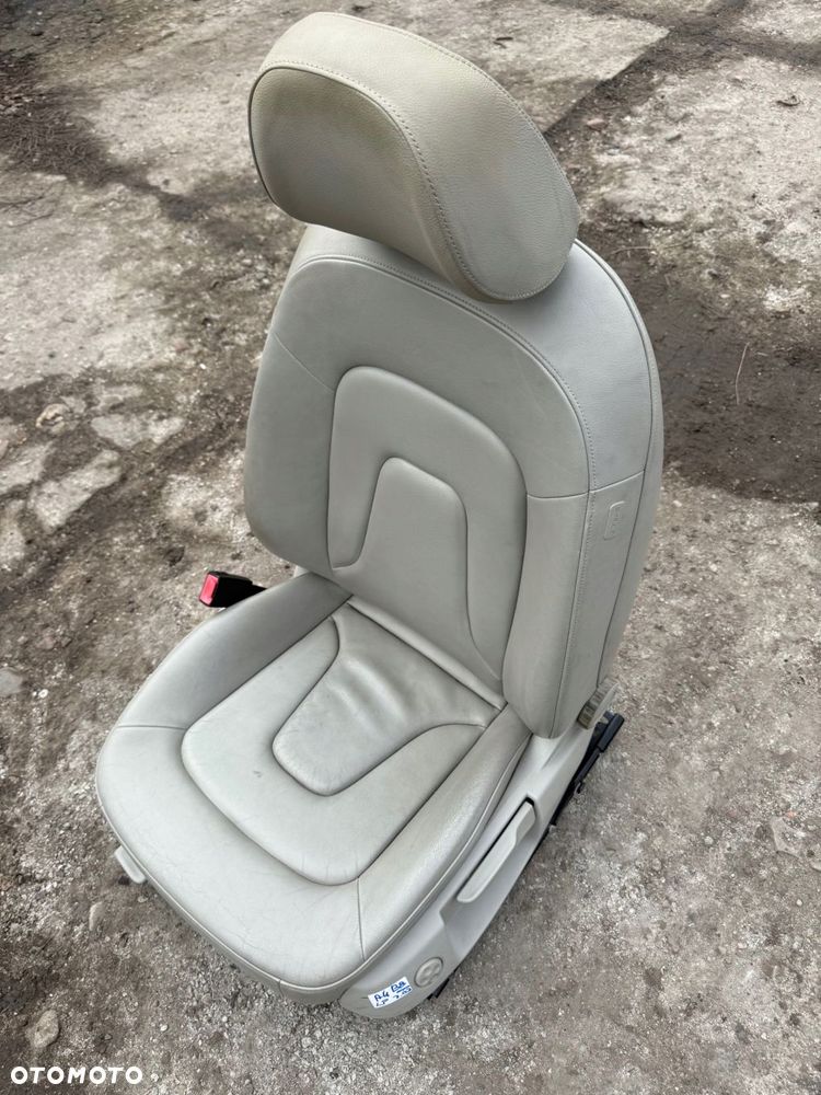audi a4 b8 fotel lewy przód przedni kierowcy skóra grzany - 8