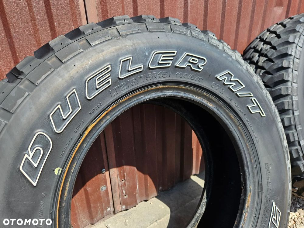 OPONA OPONY LT 215 75 15 BRIDGESTONE DUELER M/T SUPER STAN JAK NOWE - 2