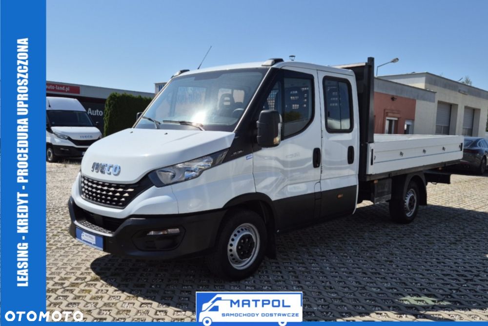 Iveco Daily 35S14, Brygadówka 7-os, skrzynia 3,42m x 2,07m, klimatyzacja, HAK - 3.5T - 1