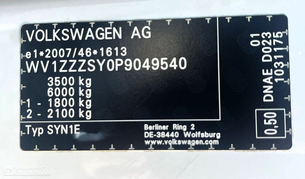 VW Crafter 35 2.0 TDI L5H3 Super Longo Tecto Alto - 43