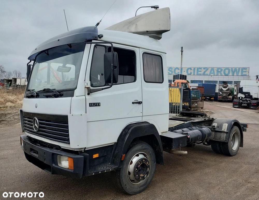 Mercedes-Benz 1120 + NACZEPA 1-OSIOWA PLANDEKA - 1