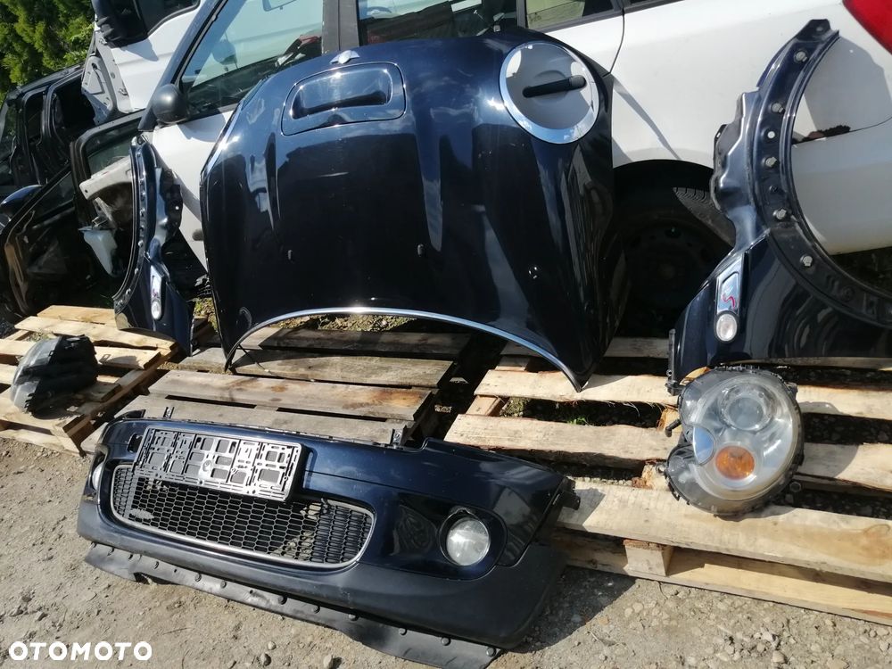 Mini Cooper maska błotniki zderzak kod lakieru A25/9 Astro Black Metallic i inne - 2