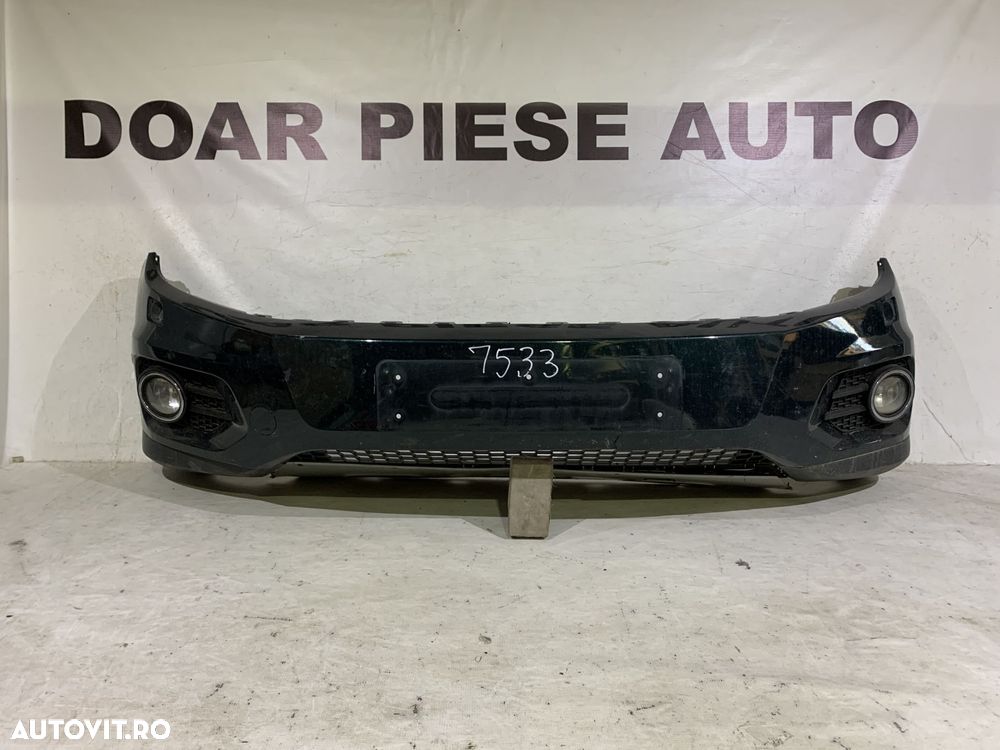 Bara fata, VW Tiguan All Space, 2011, 2012, 2013, 2014, 2015, 2016, cod origine OE 5N0807221T, cu gauri pentru spalatori faruri, completa. - 1