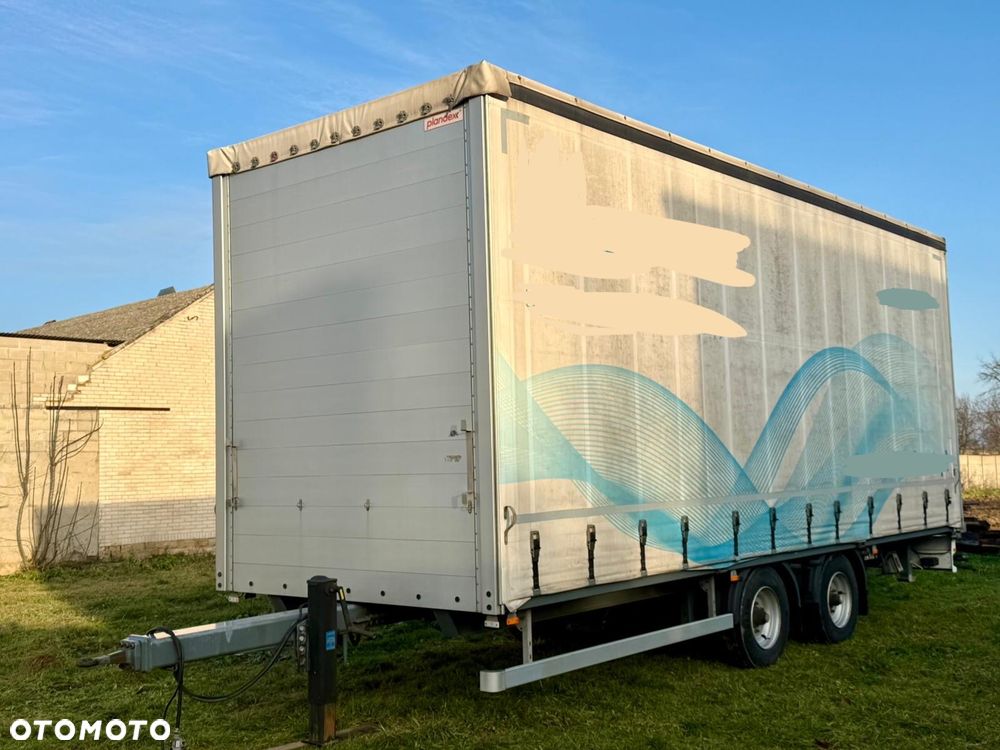 Plandex PRZYCZEPA TANDEM / GÓRNY ZACZEP / 18 EUROPALET / 2019 ROK / MAŁO UŻYWANA / 7200 KG ŁADOWNOŚCI  / 2 OSIE - 1