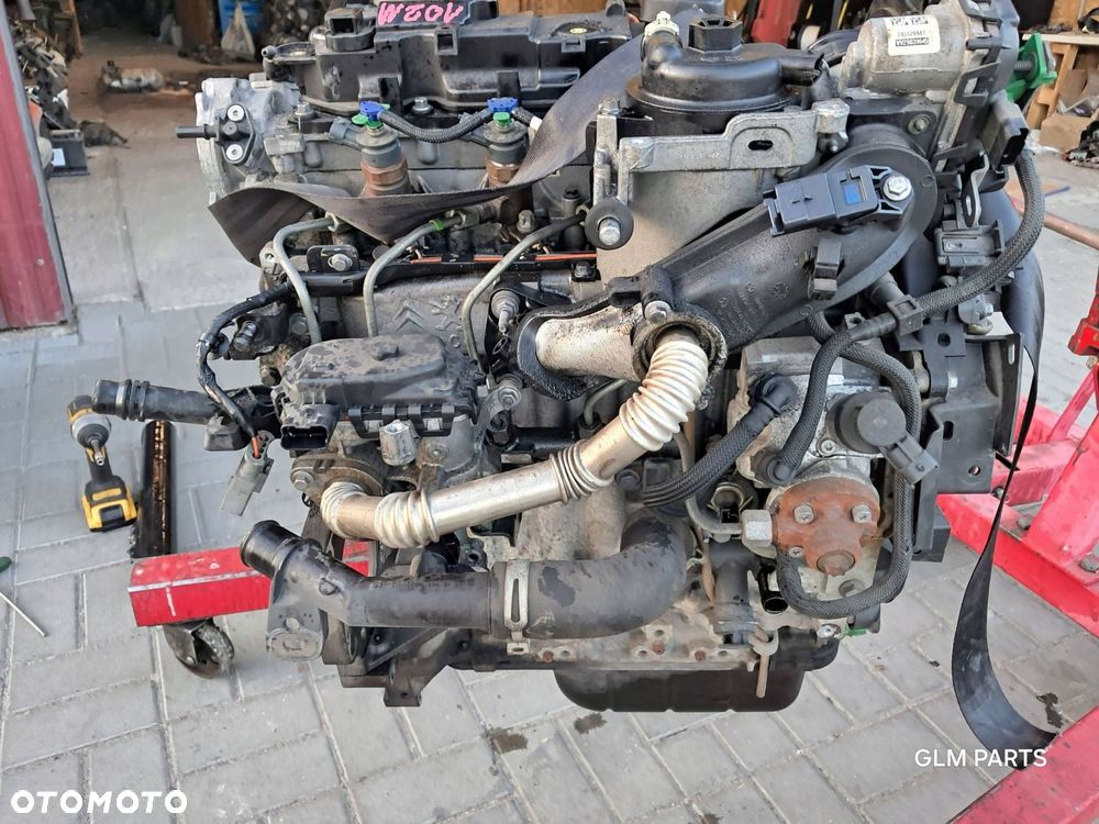 peugeot 308 ii t9 citroen 1.6 blue hdi silnik kompletny wtryski bh02 - 4