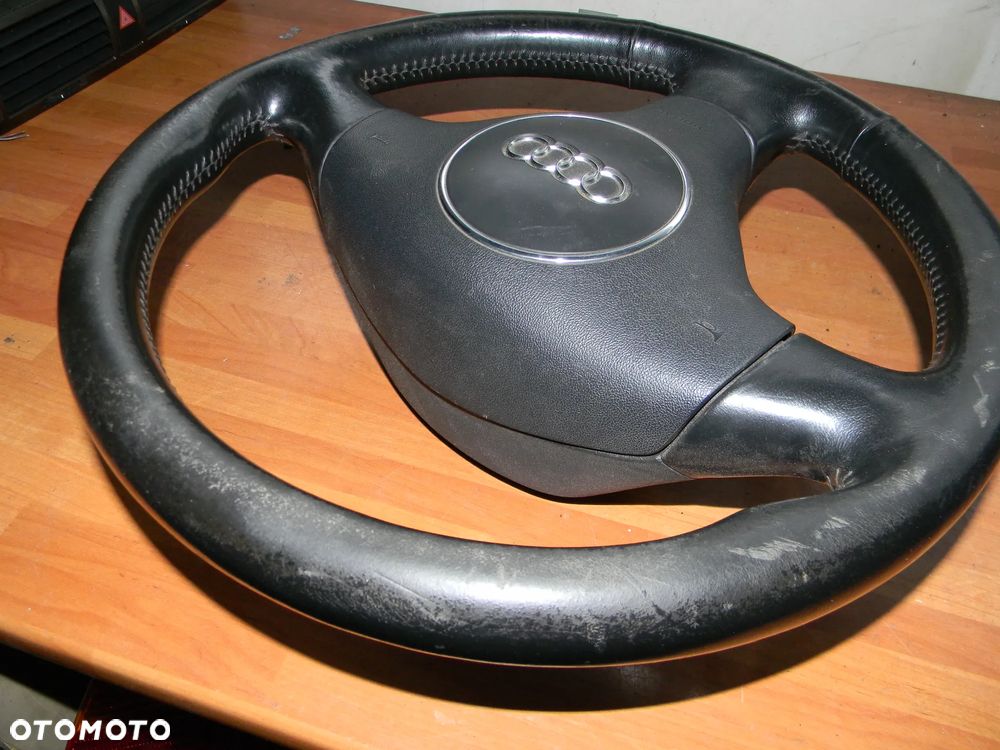 kierownica skórzana skóra AUDI A3 8l S3 97-02 TT - 5