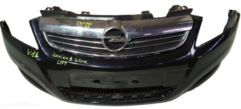 zderzak przedni przód grill OPEL ZAFIRA B LIFT 08-12 Z20R - 1