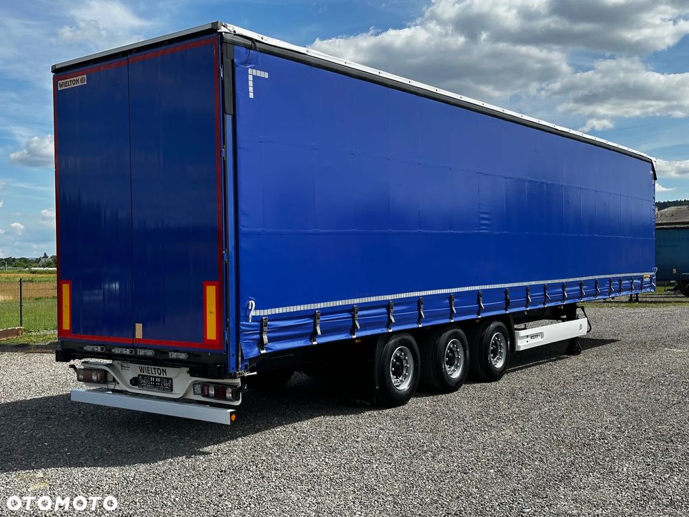 Wielton NACZEPA FIRANKA / MEGA / LOWDECK / OŚ PODNOSZONA / - 4