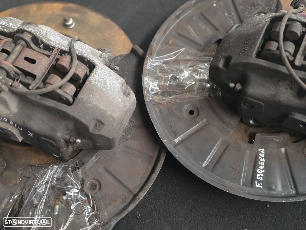 Conjunto Travões Frente ORIGINAL Brembo Audi Q7 4L 2006+ (Pinças + Discos + Proteções + Parafusos) - 13