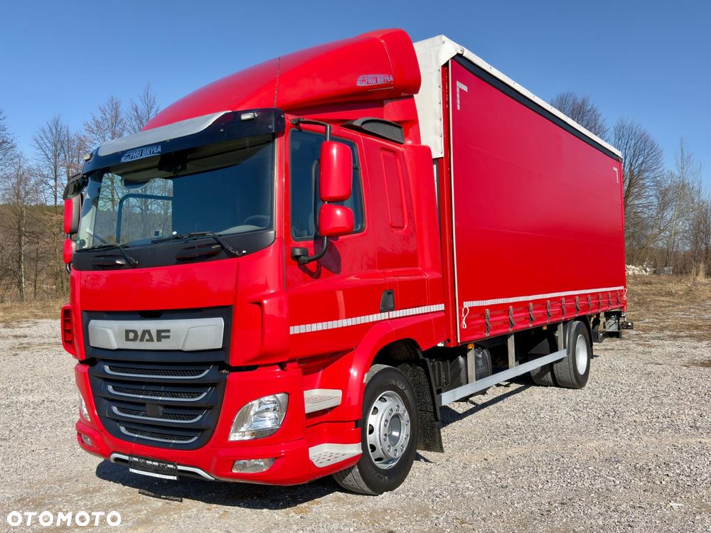 DAF CF320 / FIRANKA / WINDA  / E6 / 9500 ŁADOWNOŚĆ / NISKI PRZEBIEG / AUTOMAT / SYPIALKA /JEDEN WŁAŚCICIEL / SPROWADZONY / 18PALET / 2019 / JAK NOWY - 15