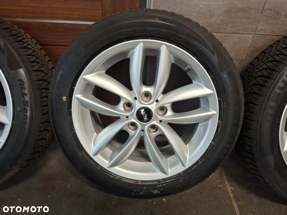 4x Koła alufelgi 2016 rok posiadają czujniki w felgach z nowymi oponami całorocznymi 17 cali  7Jx17 H2 Mini Cooper nr 9803723 9804371 9803726 - 3