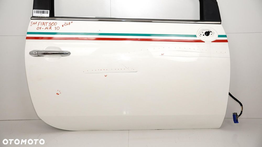 DRZWI PRAWY TYŁ TYLNE FIAT 500 07-14R 268 - 2