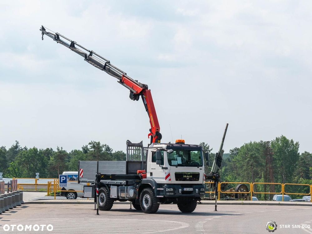 MAN TGM 18.340 4x4 PALFINGER PK 18002 HDS Żuraw Wciągarka - 7