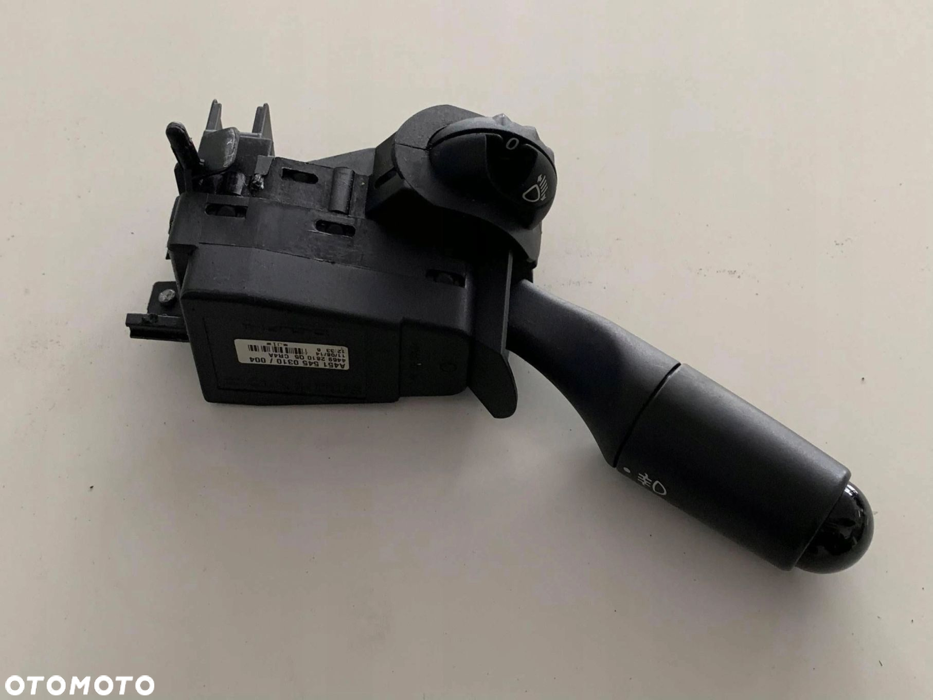 Manetka lewa Smart ForTwo EV (451) A4515450310 - 2