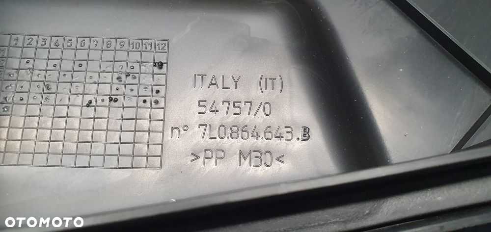Obudowa podstawa akumulatora VW Touareg 7L 7L0864643B 7L0801283D - 9
