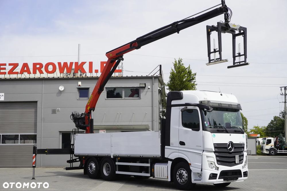 Mercedes-Benz Actros 2545 MP5 / 90 tys. km / HDS Palfinger PK 18.001L SLD A / oś skrętna / 3 szt._259267 - 12
