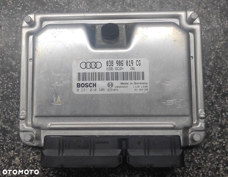 komputer sterownik silnika VW AUDI SEAT SKODA  038906019CG - 1