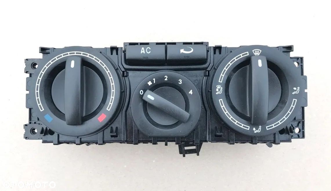 PANEL NAWIEWU PRZEŁĄCZNIK KLIMATYZACJI DMUCHAWY CZĘŚCI VW T5 CARAVELLE DOKA TRANSPORTER 7H0820045AM9B9 - 1