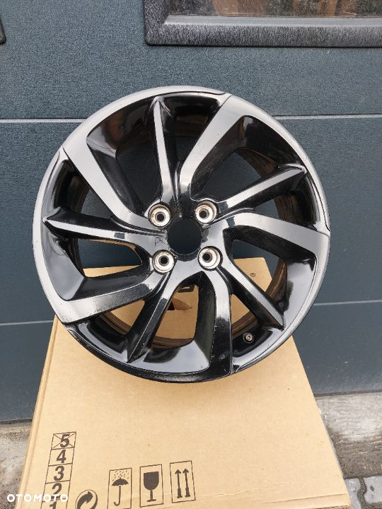 Alufelga Felga Citroen 17 cali 4x108 Oryginał Czarna - 5