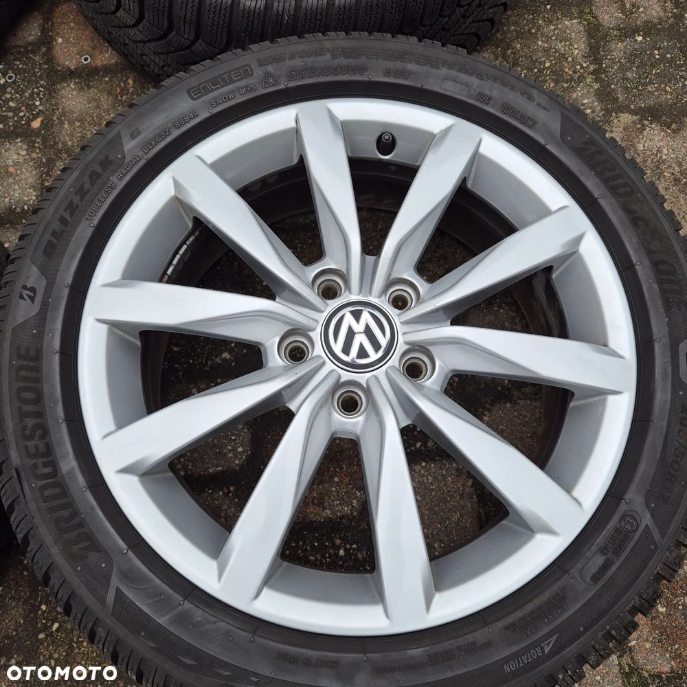 ZIMA KOŁA 17'' VW GOLF GTI CADDY TOURAN PASSAT LEON DIJON 205/50 R17 2024r - 3