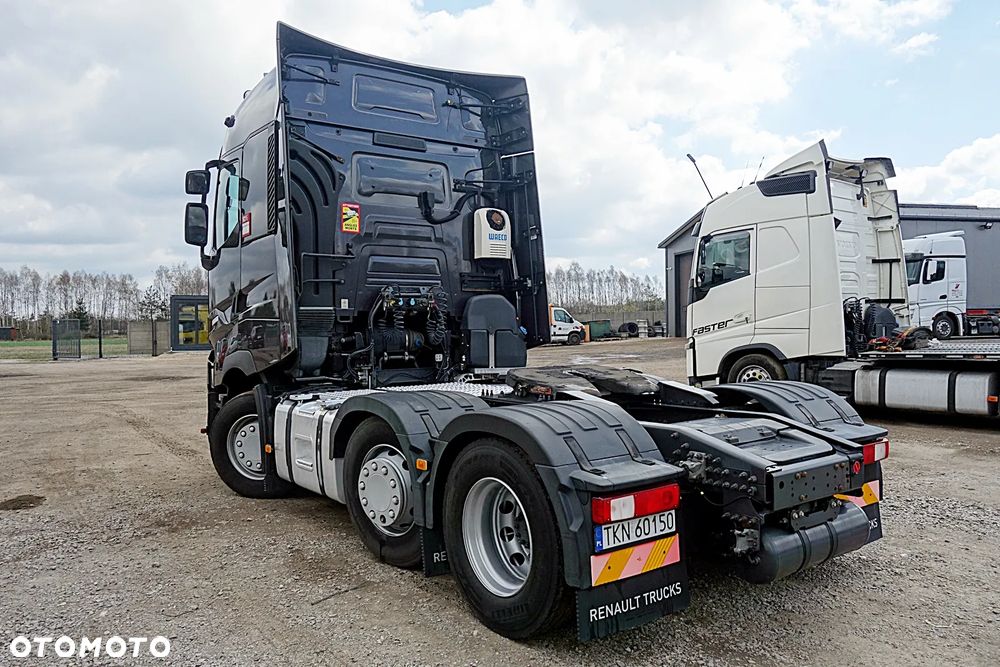 Renault GAMA T520 PUSCHER DMC 70T OŚ SKRĘTNA PODNOSZONA WYSOKA KABINA ALUFELGI KLIMA POSTOJOWA - 5