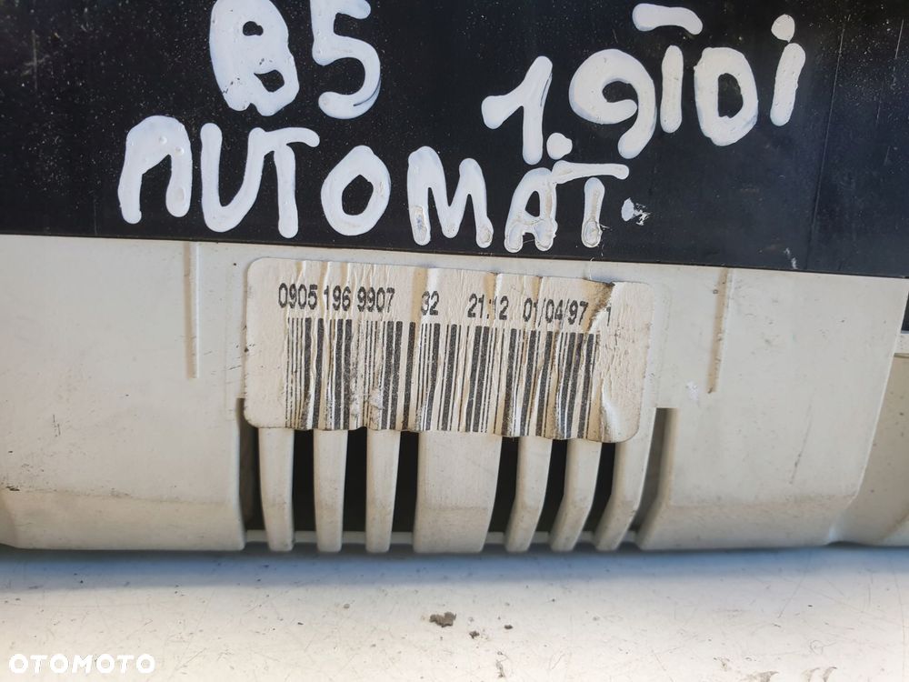 Vw Passat B5 1.9 TDI LICZNIK ZEGARY automat Europa - 11