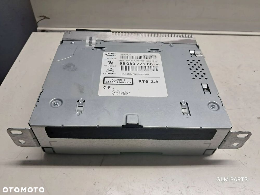 citroen c4 ii b7 ds4 radio z nawigacją 9808377180 navi - 2