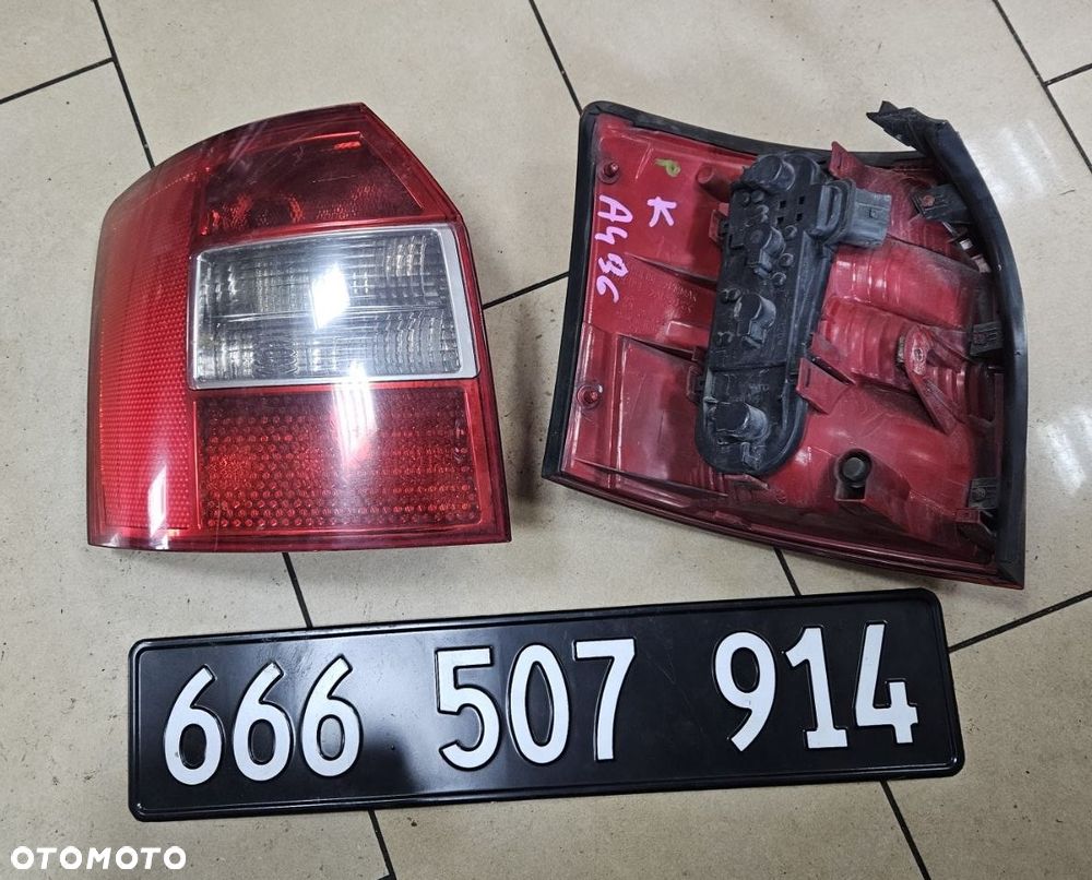 Lampa /lampy / tył / prawa lewa / Audi A4B6 kombi - 2