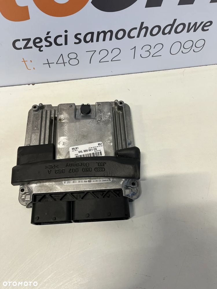 AUDI Q5 8R LIFT 2.0 TDI 130 KM  MODUŁ STEROWNIK SILNIKA 04L906021CG - 1