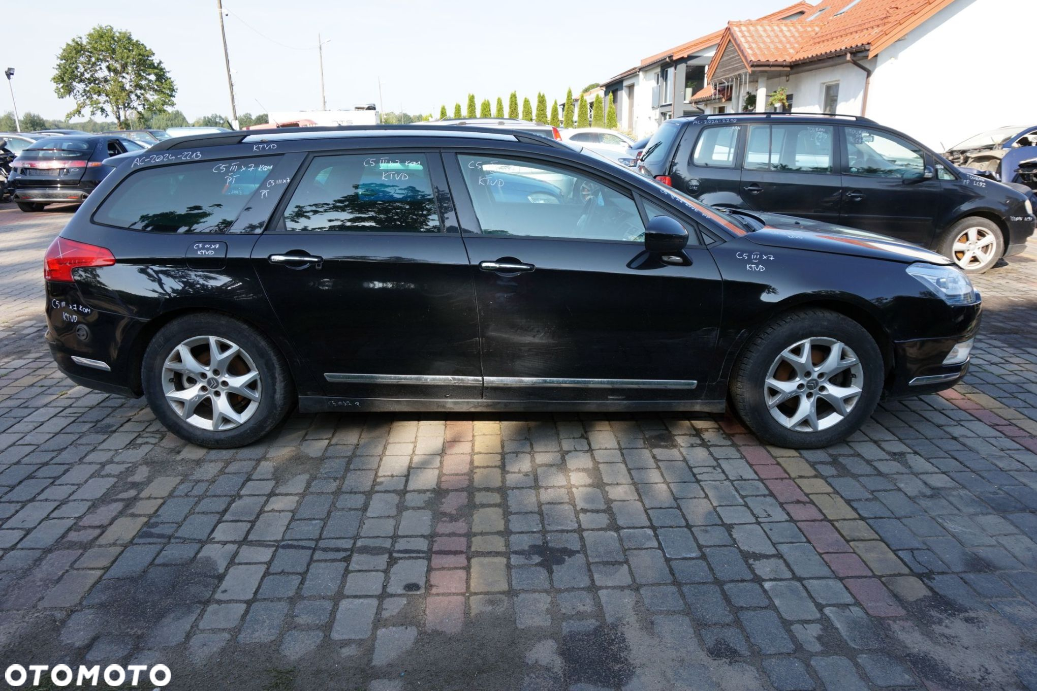 CITROEN C5 III X7 KOMBI 2009 KTVD 2.0 16V EW10A 143KM 20DP64 CZARNY na części - 6