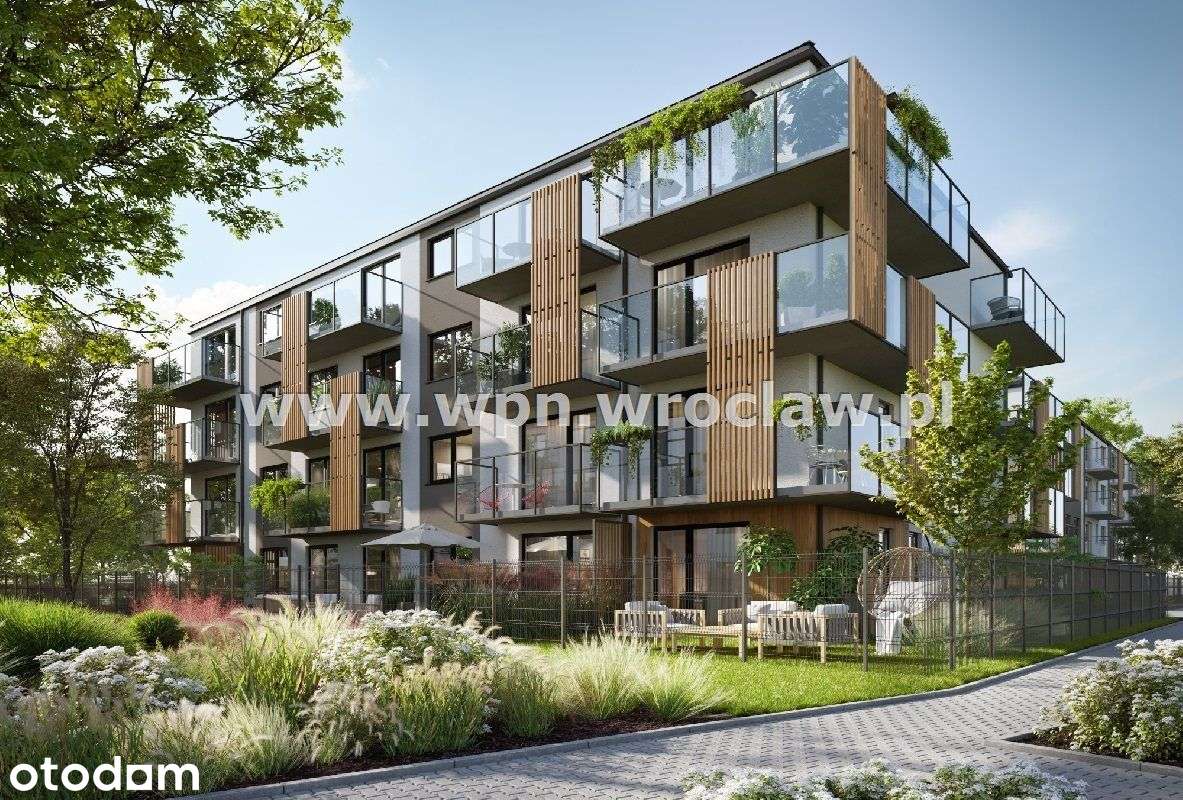 Nowe 2 pok mieszkanie, duży ogród Maślice
