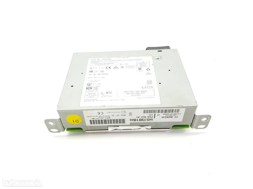 SISTEMA DE ÁUDIO RÁDIO CD OPEL CORSA F - 1