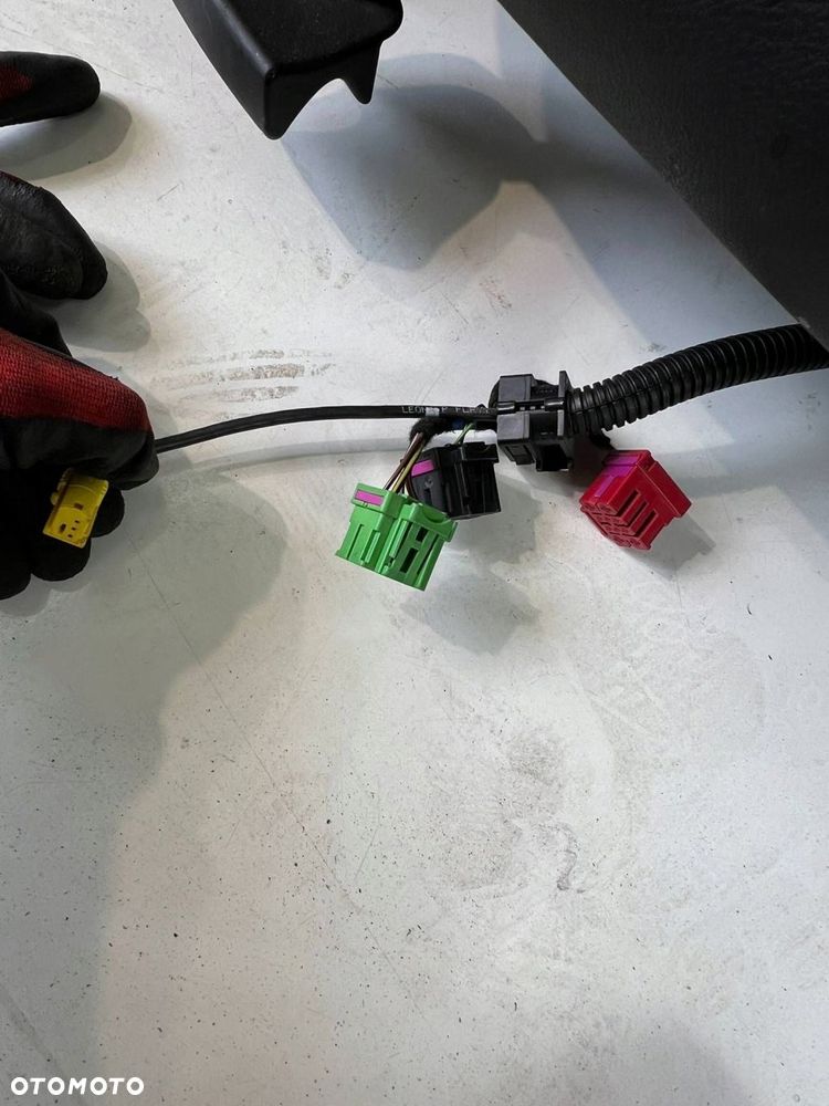 Fotele / Kanapa / Komplet CZARNA SKÓRA GRZANE Audi A6 S6 C6 4F 2010 - 16