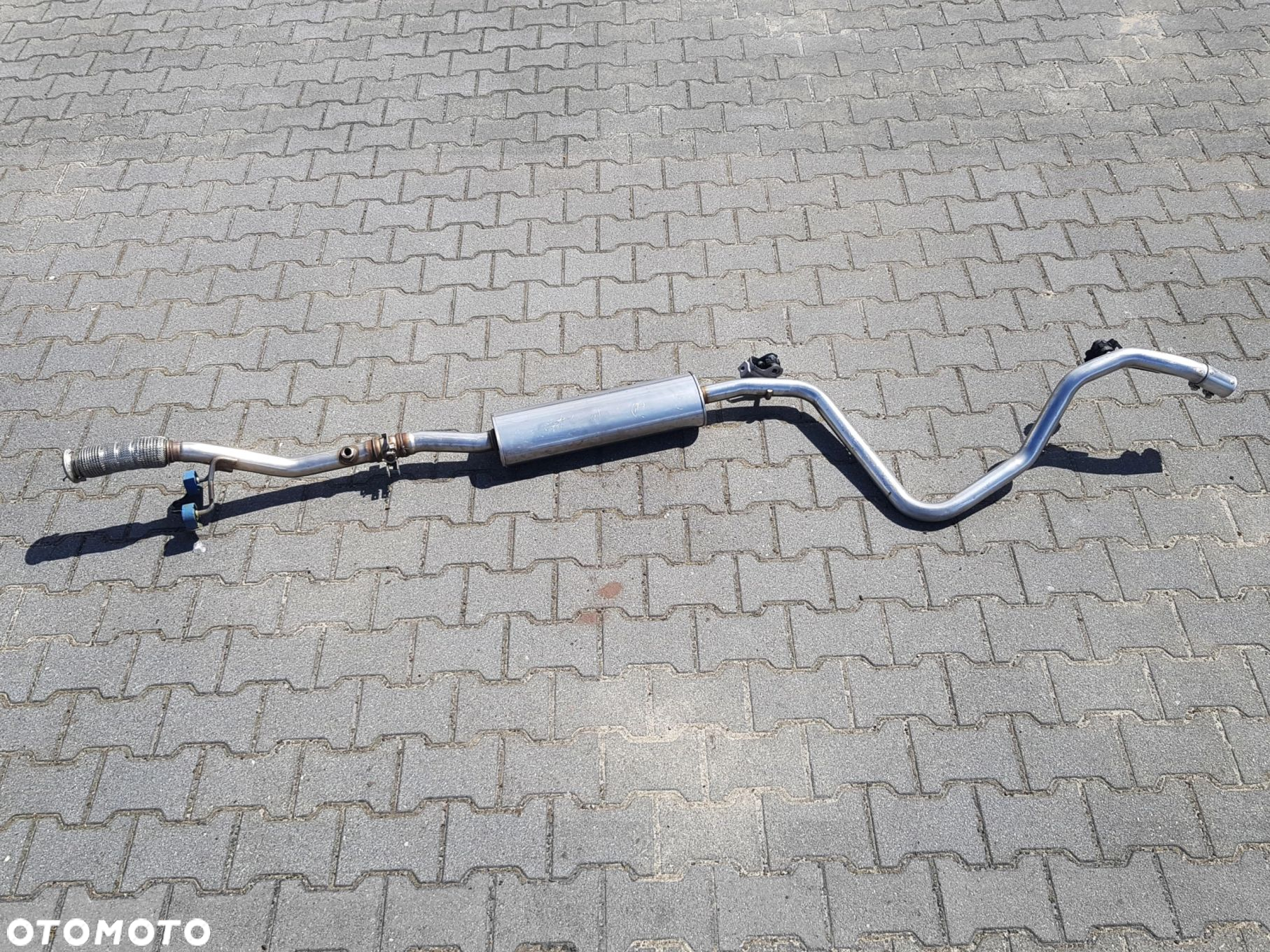 Tłumik wydechowy komplet Renault Captur II 1.5 DCI 203003145R - 2