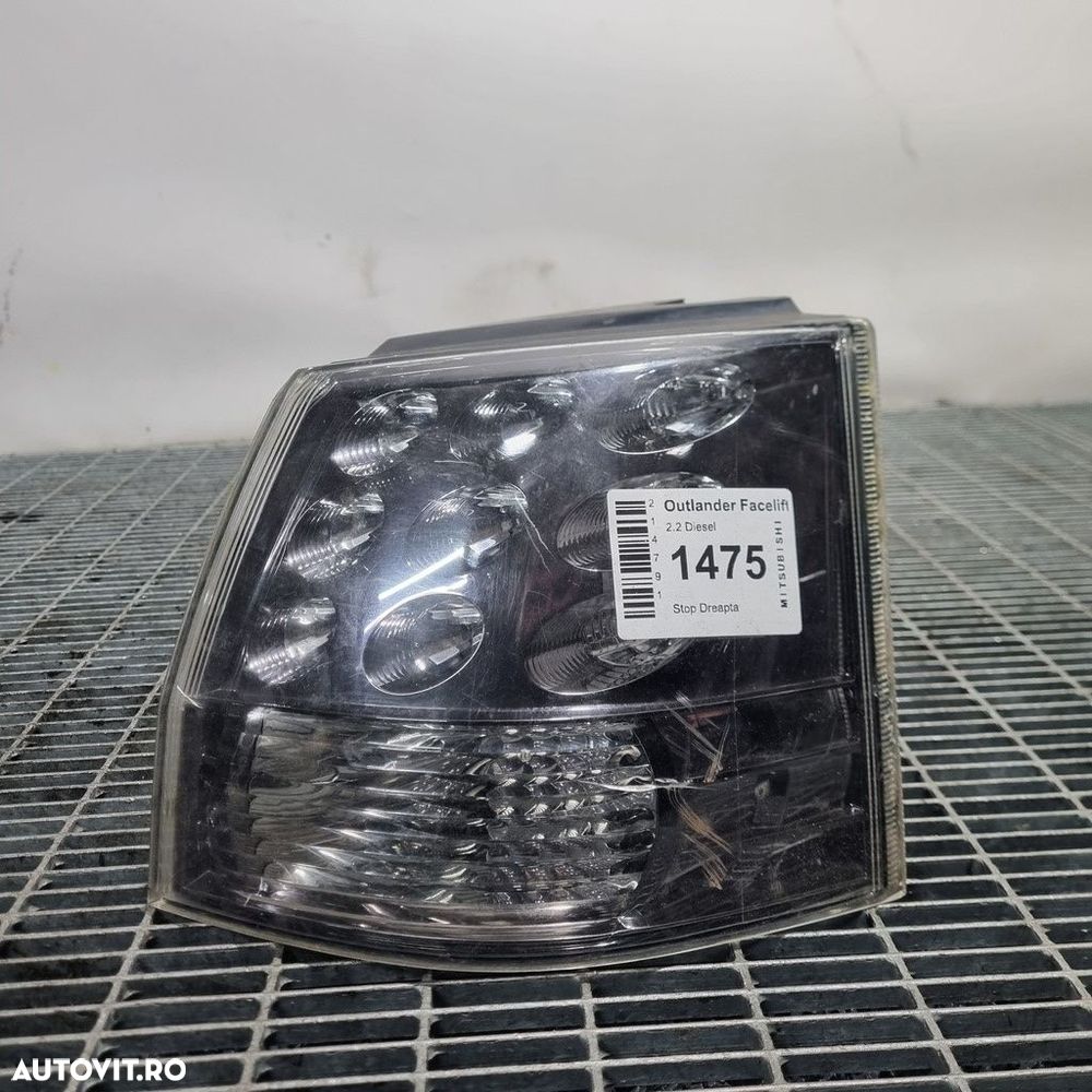 Stop Dreapta Mitsubishi Outlander Facelift 2009 - 2012 SUV 4 Usi (1475) Cu led - 1