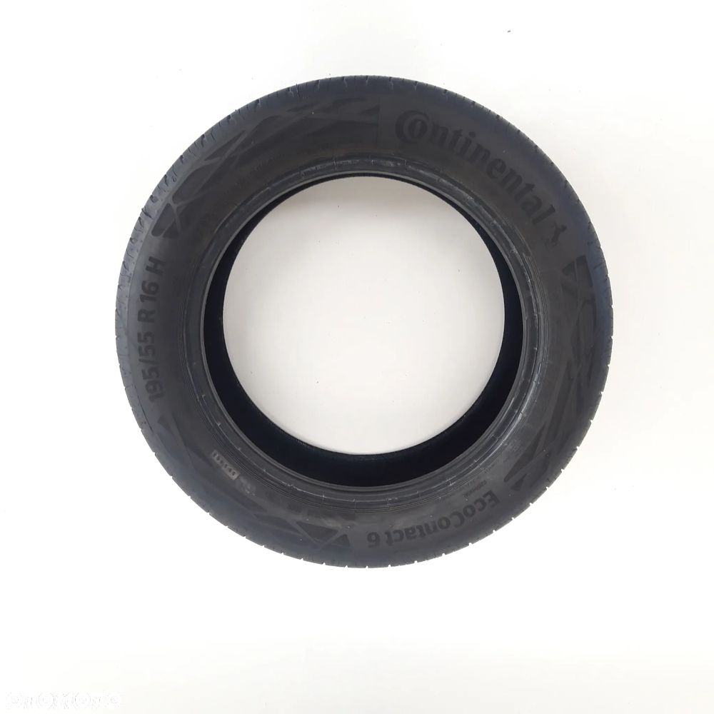 OPONY LETNIE 195/55R16 CONTINENTAL CONTACT 6 2018 LATO DEMO NOWE Komplet - 8
