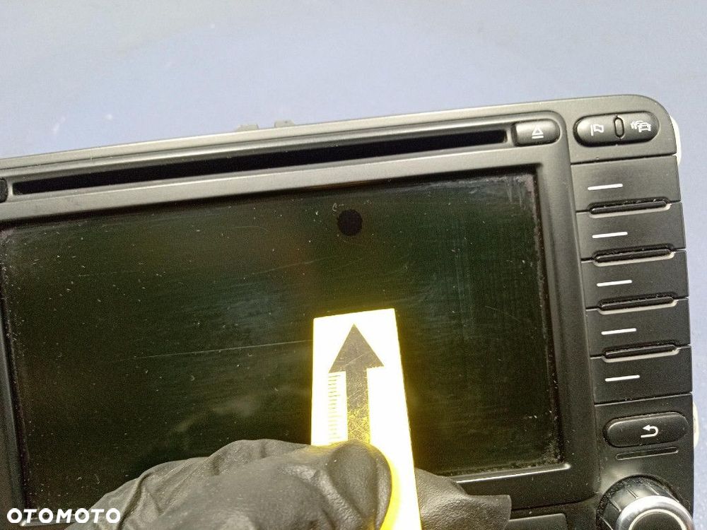 VW GOLF V RADIO CD FABRYCZNE NAWIGACJA 1K0035198B - 2
