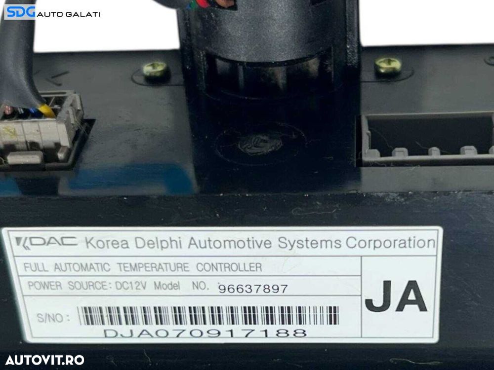 Climatronic Panou Comanda AC Aer Conditionat Chevrolet Epica 2005 - 2012 Cod 96637897 [LR1138] - 5