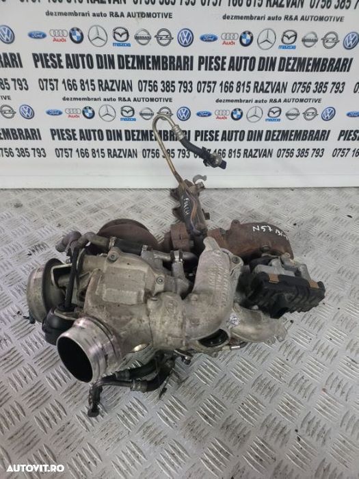 Turbo Turbina Bi-Turbo Biturbo Bmw F10 F11 F01 F06 F07 F12 F13 F25 F26 F15 F16 4.0 D 313 CP N57D30 - 1
