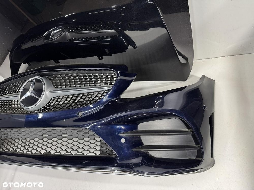 Zderzak przód maska lampa pas  Mercedes c klasa 205 lift amg  A2059067905 - 4