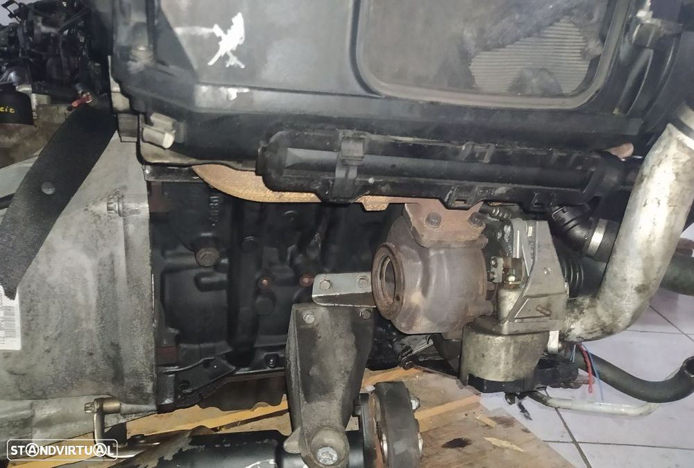 Motor BMW 320D 163cv E90 E91 2.0D M47 204d4 caixa automatica 6HP19 - 4