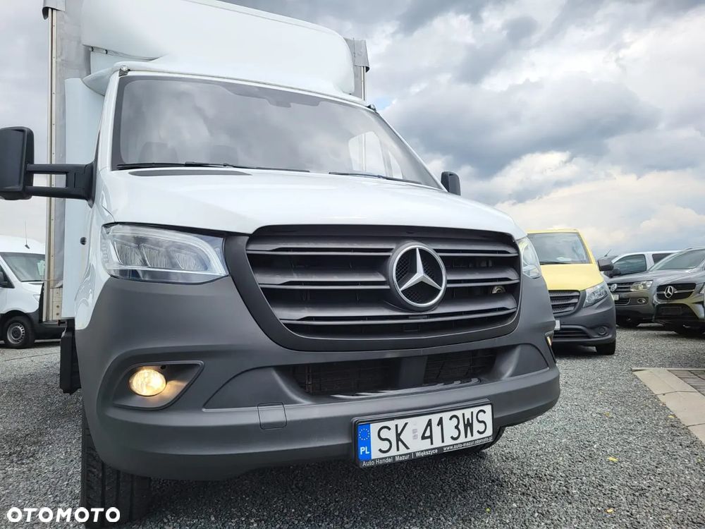 Mercedes-Benz SPRINTER 907 319 - MAXI- SKRZYNIA 4,50M+WINDA-SALON POLSKA - 23